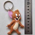 Tom and Jerry Key chains | Bag Keyring| (Pack of 2)|"Charming Tom and Jerry 3D Cartoon Keychain: A Whimsical and Timeless Addition to Your Collection!". 