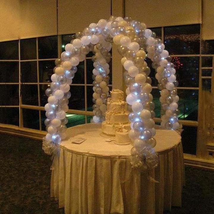 BALLOONS ARCH DIY KIT FOR BIRTHDAY PARTY TABLE BALLOON STAND ARCH