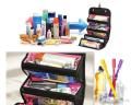Roll n Go Makeup Organizer and Cosmetic Bag. 
