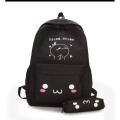 school College bags for unisex with shoulder bag Fashion Backpack for women University school colleage bag. 