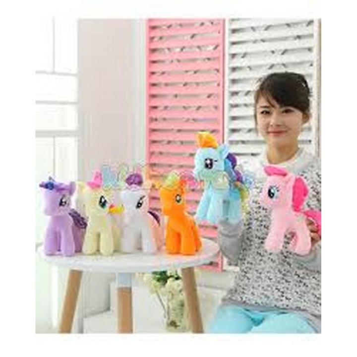 My Little Pony Soft Toy Small Plush Pinkie Pie Rainbow Dash Pony Plush Soft Stuffed Dolls