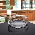 Ferno Pizza Dish Transparent Glass 8.5 Inches Baking Dishes. 