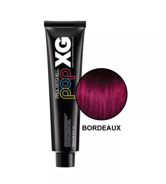 Paul%20Mitchell%E2%80%99s%20POP%20XG%20Semi%20Permanent%20Hair%20Color%20180ml%20Tube%20-%20Bordeaux%20-%20Image%202