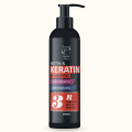 Glow Organic Biotin & Keratin Shampoo: Natural Care for Strong, Smooth Hair. 