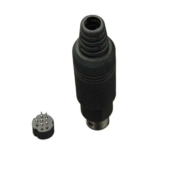 1pc%209%20pin%20Male%20Mini%20Din%20Connector%20soldering%20-%20Image%203