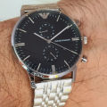 Emporio Armani AR0389 Stainless Steel Wrist Watch For Men. 