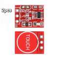 TTP223 Capacitive Touch Switch Button Sensor Module | Self Lock | DIY Electronics, Arduino Projects, Low Voltage Touch Module for Home Automation & Hobby Projects. 