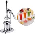Techmanistan Heavy Duty Stainless Steel Manual Hand Press Orange Juicer Citrus Squeezer Machine, Professional Lemon Squeezers. 