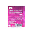 OK Condom Regular Fit Dotted 3s Latex Condoms for Men Non-Lubricated Scented Natural Feeling Protection. 