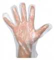 100 Pcs Disposable Gloves Polythene Disposable Plastic Gloves Powder Free Plastic Gloves | Dental Restaurant Garden Kitchen Dish washing Plastic Hand Gloves. 