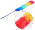 Dusters For Furniture Feather Duster Anti Static With Long Handle Feather Brush Car Cleaner Household Cleaning Tools Laundry Accessories - 1 Pc. 