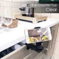 unitron world Cell Phone Stand Portable Phone Holder for Desk Airplane Flight Bed Adjustable Compatible with iPhone 12 Pro Max. 