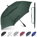 Auto Open Large Golf Umbrella with cover,Travel Umbrella Automatic Open Men & Women Rain Umbrella (Large Size)- For 4 Persons. 