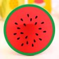 6pc Set Of Colorful Fruit Shaped Coasters Silicone Round Coaster Cup Drinks Holder Mat. 