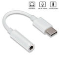 USB Type C To 3.5mm Earphone Jack Adapter Converter Aux Audio Cable Headphone For All Android Phones. 