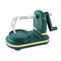 Hand-cranked Manual Fruit Peeler Multifunctional Apples Peeler Slicer Kitchen Peeler Slicing Tool With Spare Blades. 