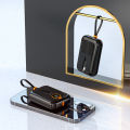 Mini Power Bank 10000mAh PD22.5W Type-C Fast Charging Poverbank for iPhone 15 Pro max 14 pro 14 pro max Samsung S22 Huawei P50 Portable Charger with Cable. 