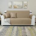 Quilted Sofa Covers - 5 Seater Sofa Runners - 3+1+1 - Cotton. 