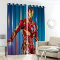 Iron man Digital Printed Curtain Pair. 