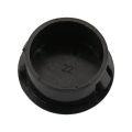 25pcs Lightweight Plastic Hole Plugs 25mm/0.98inch 22.2mm/0.87inch Pipe Insert End Caps Hardwood Black Panel Hole. 
