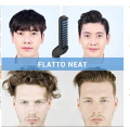 Modeling Comb Hair Straightener Hair Iron Men Quick Beard Straightener Styler Comb Perfuw Upgraded Electric Anti-Scald Modeling Comb Men's Hair Straightening Comb, Anti Static, Efficient For Styling And Hair Fashioning. 