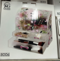 Stylish Make Up Organizer Box for Girls Kaligon Style with Perfection brushes Makeup and Accessories. 