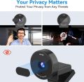 EMEET SmartCam C950 Webcam for PC, 1080P Webcam with Microphone&Privacy Cover, Auto Light Correction, 70° FOV for Personal Use, Plug&Play Web Cam Protect Data, Perfect for Office Professionals&Remote Workers. 