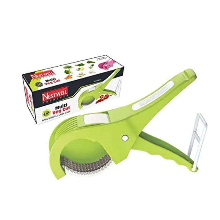 Multi-Function 5-Blade Vegetable & Fruit Cutter – Fast Slicing, Dicing ...