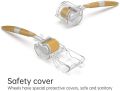 ZGTS Professional Gold Plated  Needles Titanium Alloy Derma Roller, Gold.. 