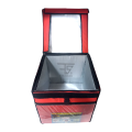 Medium Size Waterproof Insulated Food Delivery Bag for 14 Inch Pizza Thermal Backpack. 
