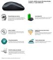 Logitech B175 Wireless Mouse (Black). 
