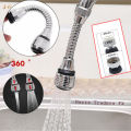 2 Mode Kitchen Faucet Water Stainless Steel Shower Saving High Pressure Nozzle Tap Adapter Bathroom Sink Spray Bathroom Shower 360 Degree. 