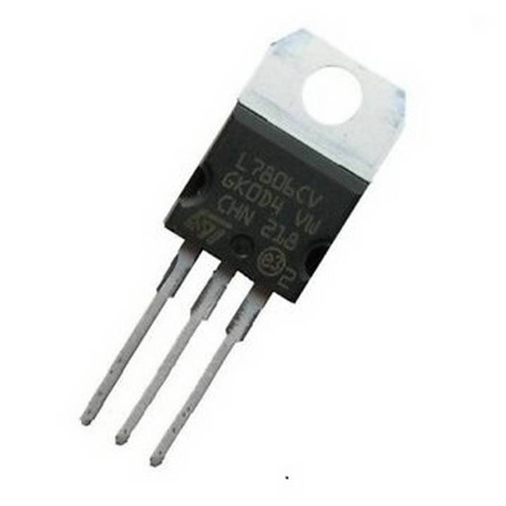Pack of 2 - Original LM7806 Voltage Regulator IC - 6V 1.5A