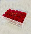 ACRYLIC GIFT BOX Countertop Organizer Office- Storage Box for Cosmetics, Jewelry, Toiletries, Toy, gadgets. 