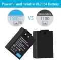 HOMESUIT EN-EL25 Battery 2-Pack 1600mAh with big LCD USB Dual Charger Compatible with Nikon Z30 Z50 ZFC Camera 4241 EN-EL25 Battery MH-32 Charger. 