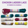 ✨ Chikankari Ladder Joint Lace – 14 Yards Center Embroidered Border for Fabric Joining, Kurtis, Dupattas & Dresses | DFYNE Design | QuickCart99. 