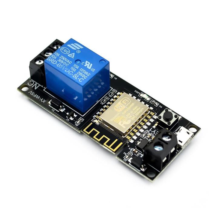Sinilink WIFI mobile phone remote control relay module DC6V~36V smart home phone APP ESP-12F XY-WF36V