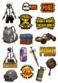 PUPG game Stickers for Laptop Car Bike Phone Stickers. 