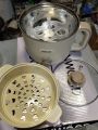 Electtric Multi-Cooker With Steamer Electric Sauce Pan,Portable rice Cooker, Used for Egg Boiling, Frying, Cooking. 