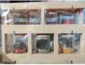 7 in 1 Kitchen Masala Rack Wall-mounted Spice Rack  Available in Random Colors. 