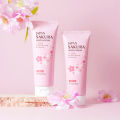 LAIKOU Cherry Blossoms Body Lotion Brighten Skin Tone Moisturizing Smoothing Body Cream Body Skin Care 80g/120g/200g. 