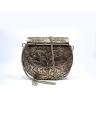 Hand crafted real steel Handbag. 
