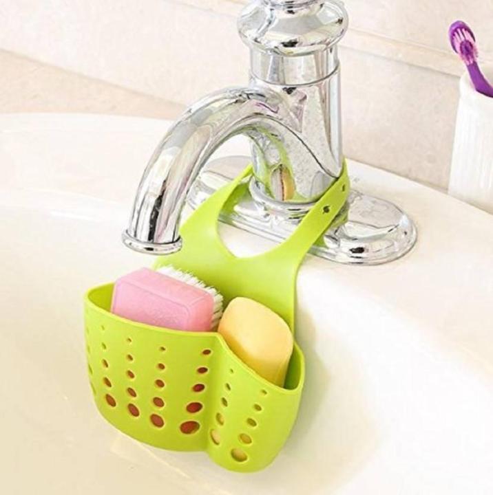 Kitchen%20Drain%20Basket%20Sink%20Sponge%20Holder%20Bathroom%20Soap%20Comb%20Storage%20Shelf%20Portable%20Hanging%20Drain%20Bag%20Storage%20Holder%20Rack%20-%20Image%203