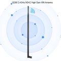 12DBI 2.4GHz 5GHZ High Gain Wifi Antenna RPSMA Dual Band Wireless WiFi Antenna. 