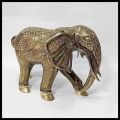 Pakistani Handmade and Hand Crafted Brass Elephant 20 Inch. 