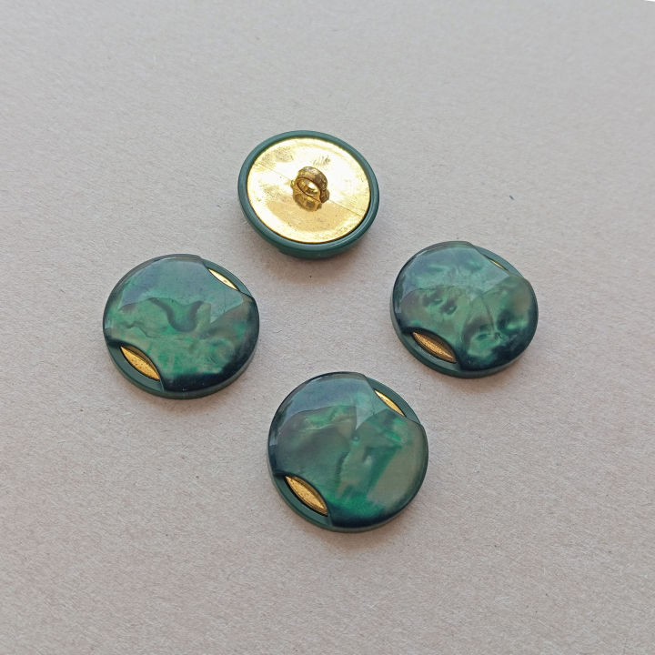 4-Pieces%20Fancy%20Dark%20Green%20Novelty%20with%20Golden%20Shank%20Elegant%20Buttons%20%7C%20Fancy%20Buttons%20for%20Men/Women%20Kurta,%20Kurti%20%7C%20Ladies%20and%20Gents%20Suit,%20Coat,%20Shirt%20Buttons%20%7C%20Fancy%20Buttons%20-%20Image%202
