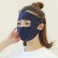 Sun Protection Mask Ice Silk Cotton Breathable Comfortable Light Weight 360 Degree Full Face. 
