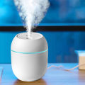 Humidifier Portable Mini Air Humidifiers for Bedroom - USB Desktop Humidifier with Led Night Lights, Quiet Cool Mist Humidifier, for Bedroom, Car And Office, Plants, Easy To Clean. 