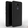 LG G7 ThinQ  Case Soft TPU Slim Smooth Flexible Protective Phone Cover -  Black Matte. 