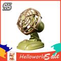 Compact Office Fan Rechargeable Portable Desktop Fan Low Noise Compact Design Adjustable Multi-angle 2 Speed Settings Cooling Fan for Home Office Use. 